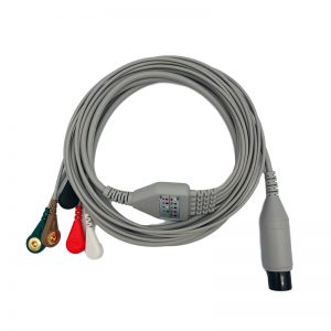 ECG Cables & Lead Wires – 3-lead, 5-lead, Holter Use